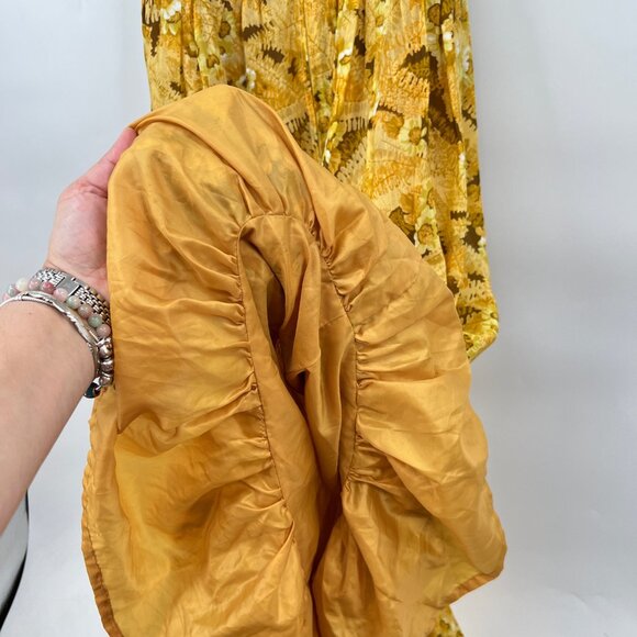 Vintage Handmade Floral  Maxi Dress - Picture 6 of 7